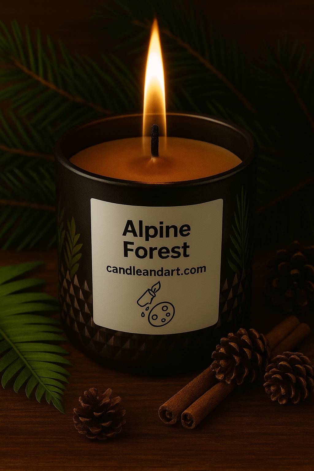 Alpine Forest Candle